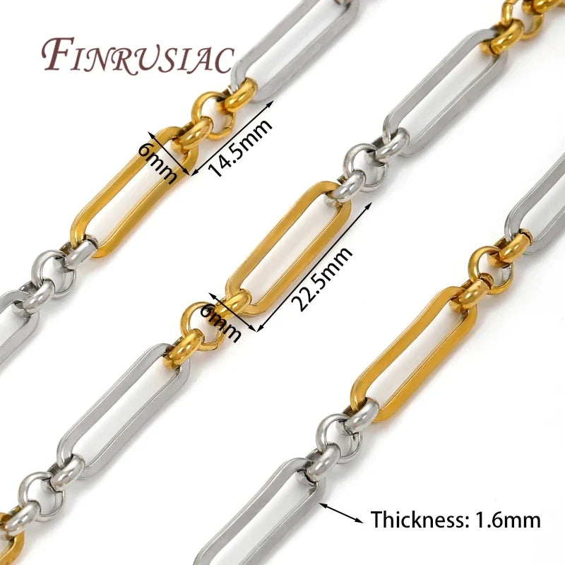 Gold-Plated Brass Chain – Cable Curb O Link | DIY Jewelry Making