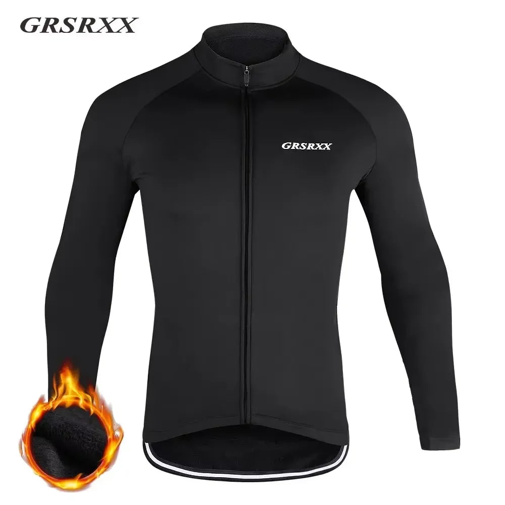 X-TIGER Men's Windbreaker Winter Cycling Jacket | Thermal Bike Jersey