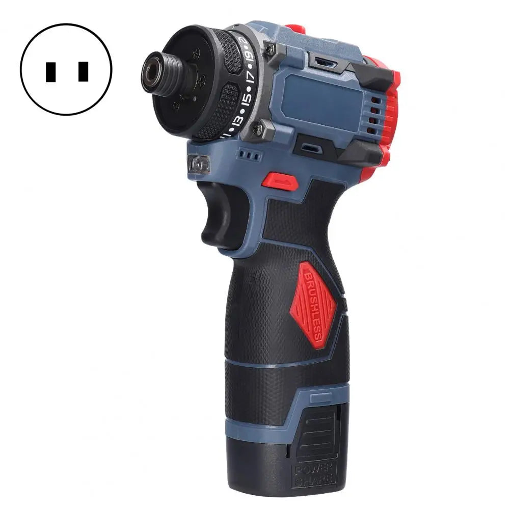 16.8V Cordless Drill Driver – 45Nm Brushless Motor Power Tool