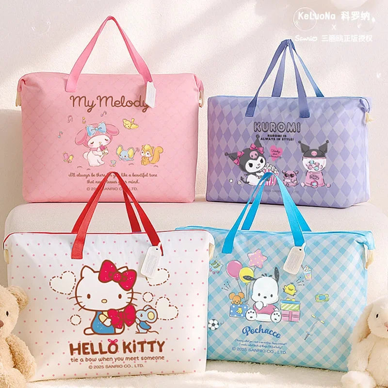Sanrio Waterproof Large Kids Storage Bag – Quilt Travel Tote