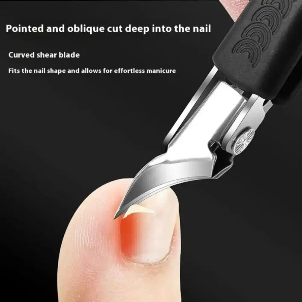 Slant Edge Eagle Beak Nail Clipper – Anti-Splash Stainless Steel