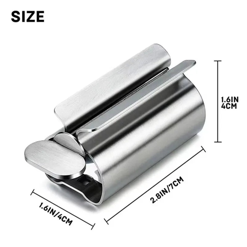 Stainless Steel Tube Wringer Roller – Toothpaste & Cosmetic Squeezer
