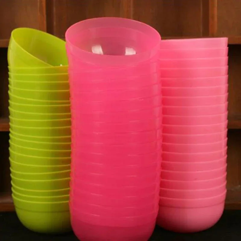 5-Pack DIY Facial Mask Mixing Bowls – Portable Plastic Set