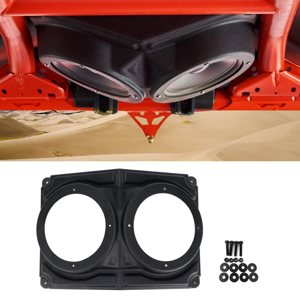 KEMIMOTO 6.5" UTV Overhead Speaker Pod Enclosure IP67