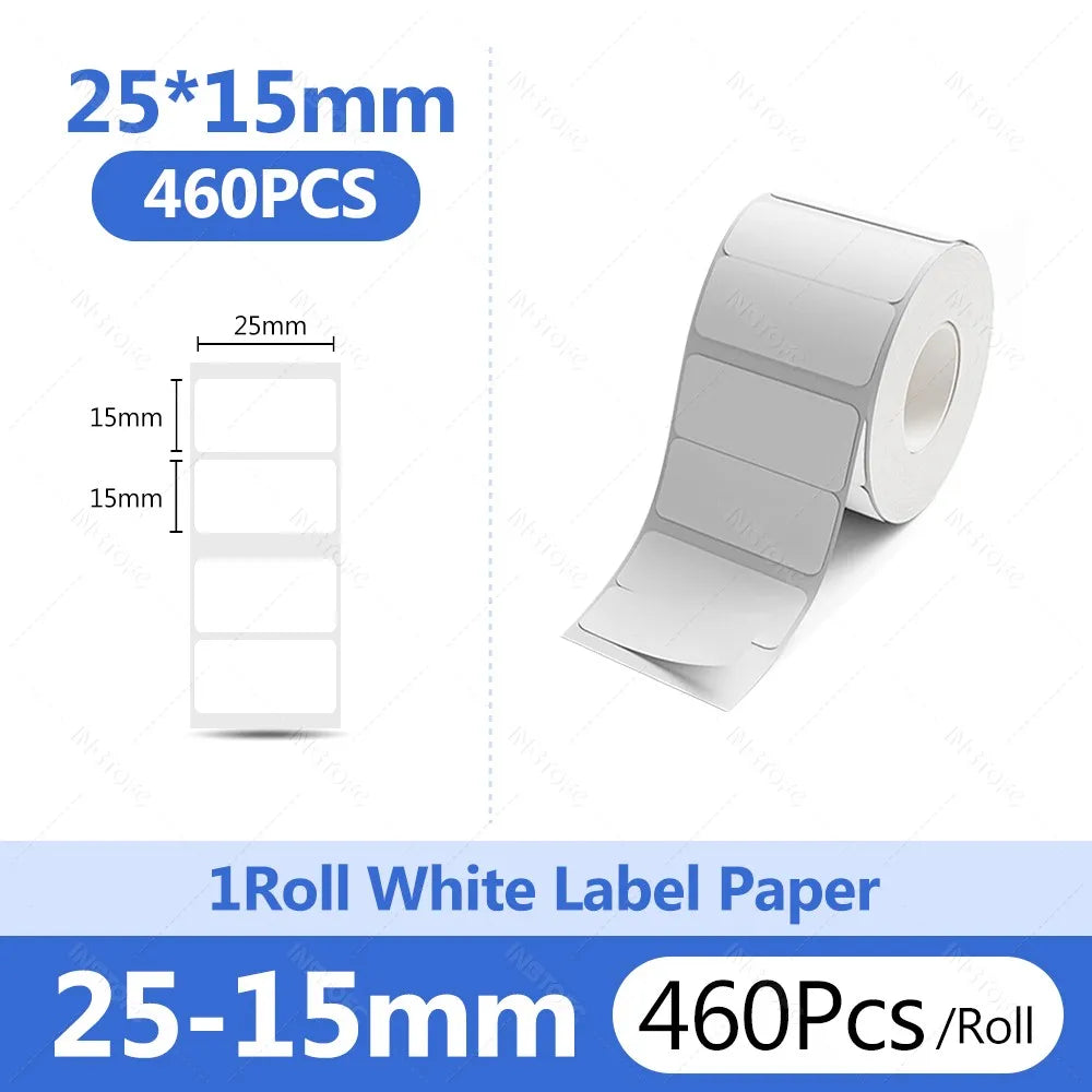 Niimbot Thermal Label Paper Round White 20-50mm | B1 B21 B203