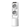 USB Rechargeable Double-Head Circulation Floor Fan – 5000mAh