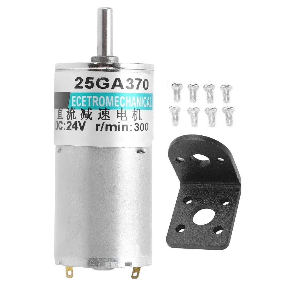 Mini 24V DC Gear Motor 200RPM High Torque CW CCW Control