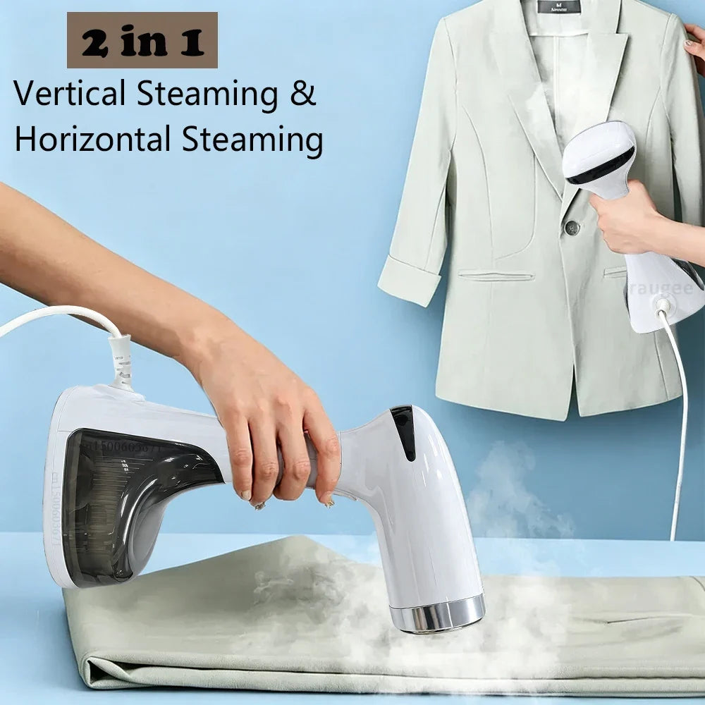 Raugee 1650W Handheld Garment Steamer – Foldable Portable