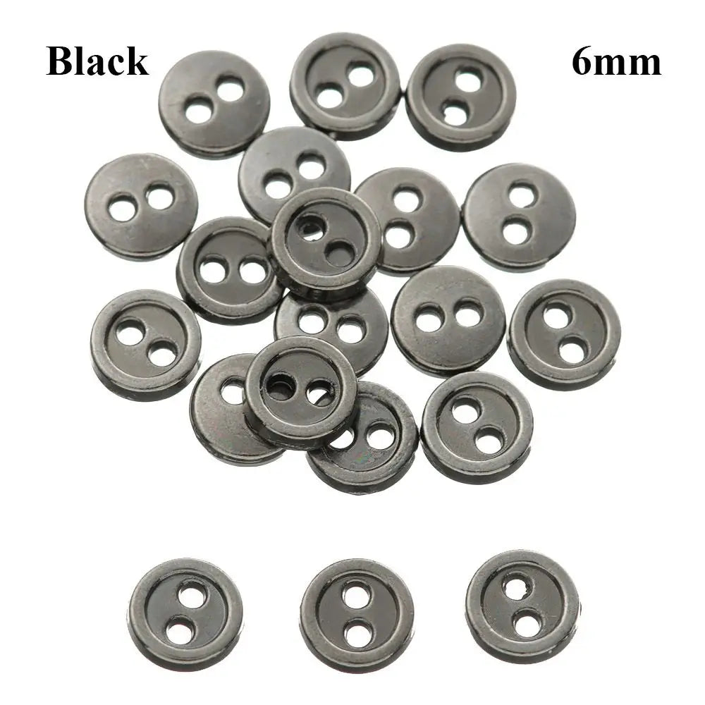 Mini Metal Buttons for Doll Clothes – 20pcs DIY Sewing Craft