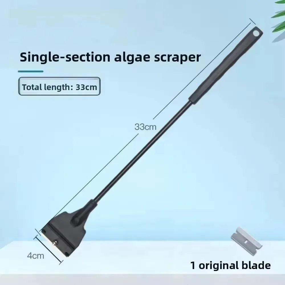 Wide Head Aquarium Algae Scraper & Sand Leveling Blade Tool