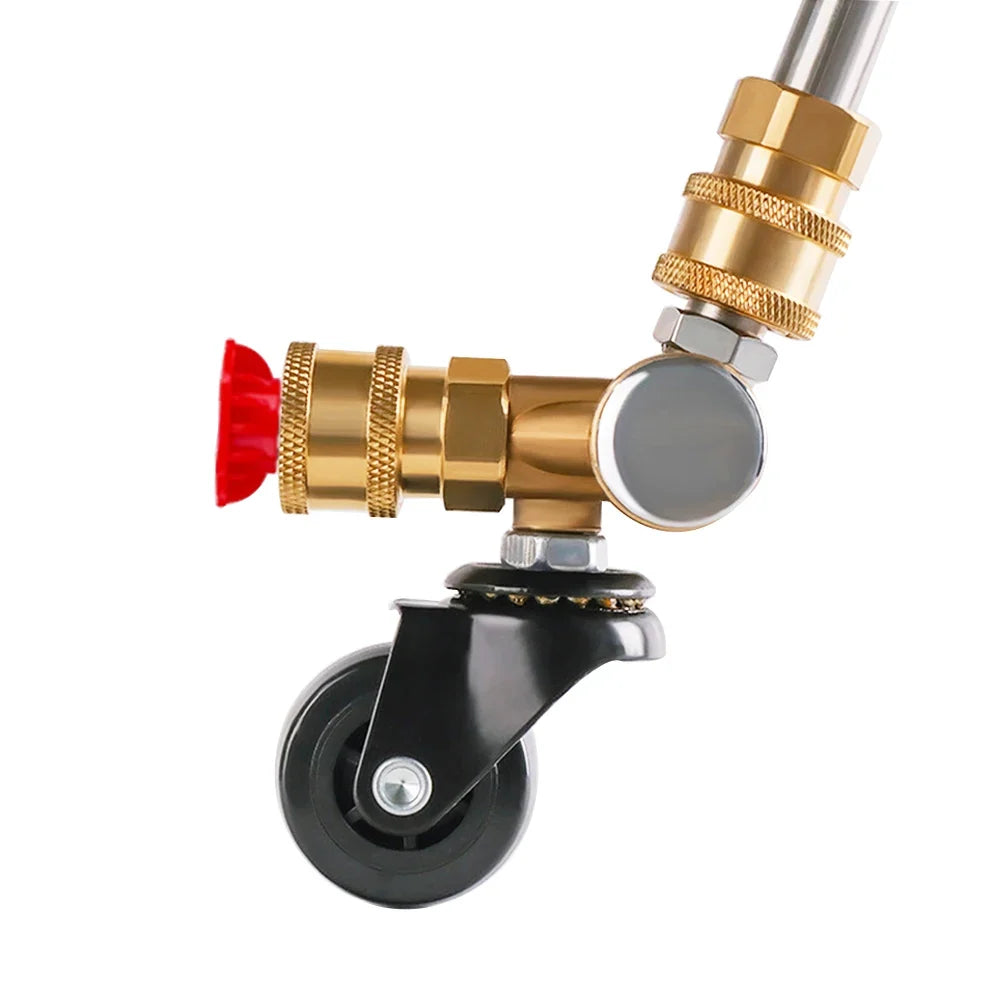 Pressure Washer Quick Connect Swivel Wheel Adapter Set