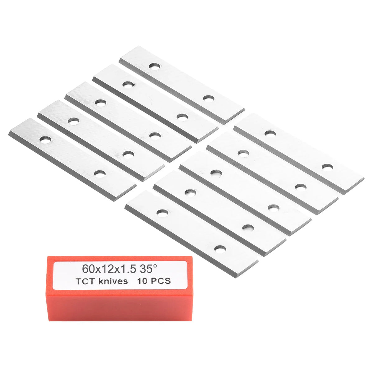 DAZZLEEX 10pc Carbide Scraper Blades 60x12x1.5mm