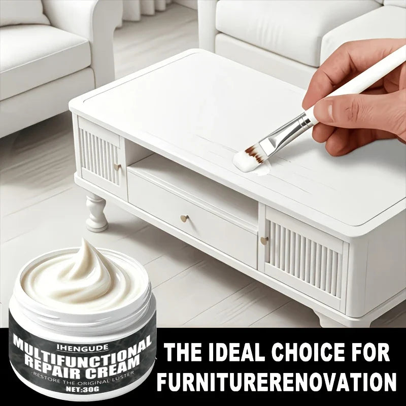 White Wood Repair Paste – Furniture Scratch Filler & Restorer