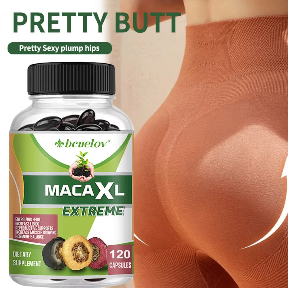 Organic Maca Root Extract 1000mg – Energy & Muscle Supplement