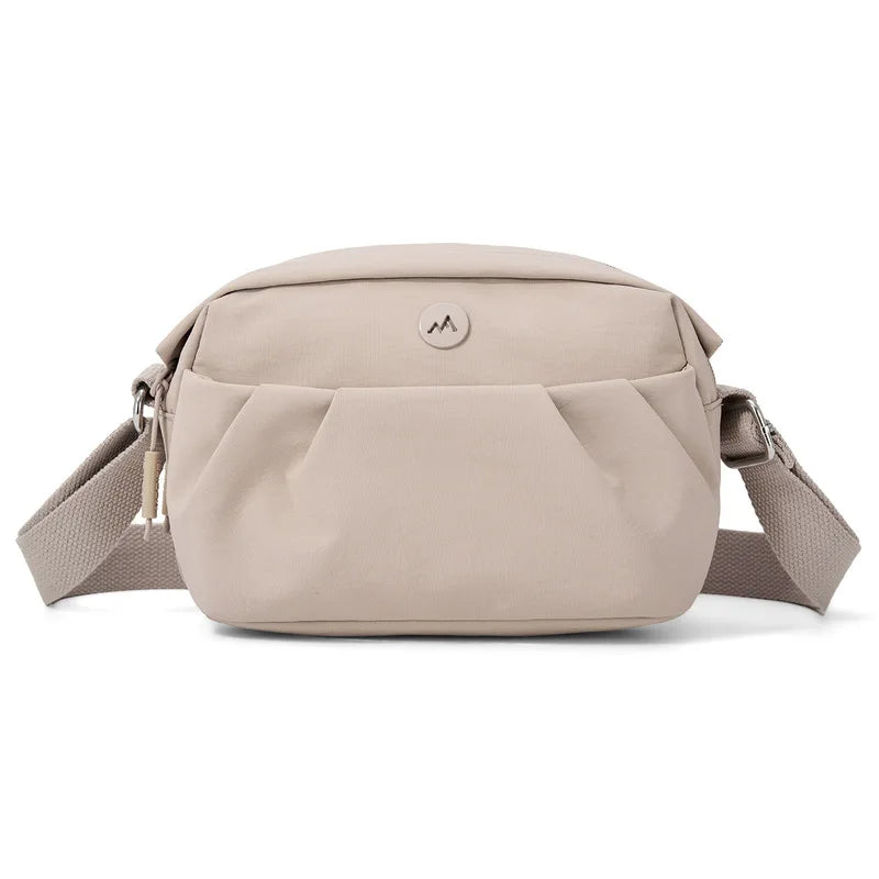 Nixie Nylon Crossbody Bag – Lightweight Multi-Layer Casual