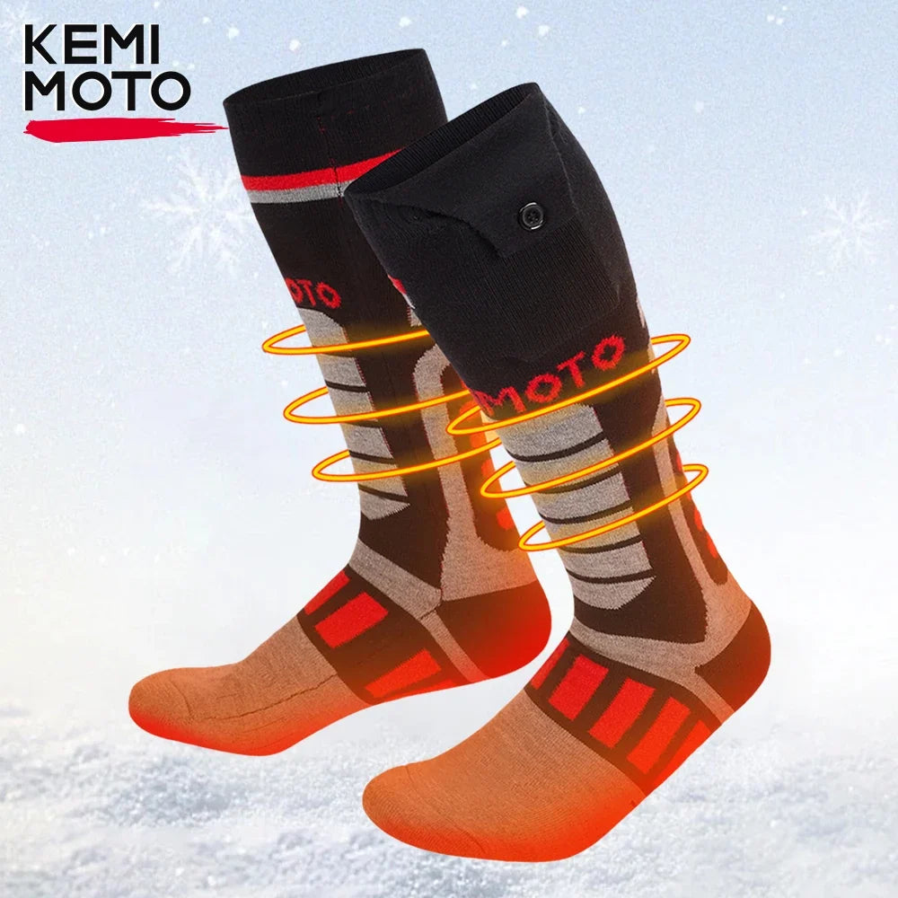 KEMITOUR Electric Heated Socks – Forefoot Warming, Men & Women