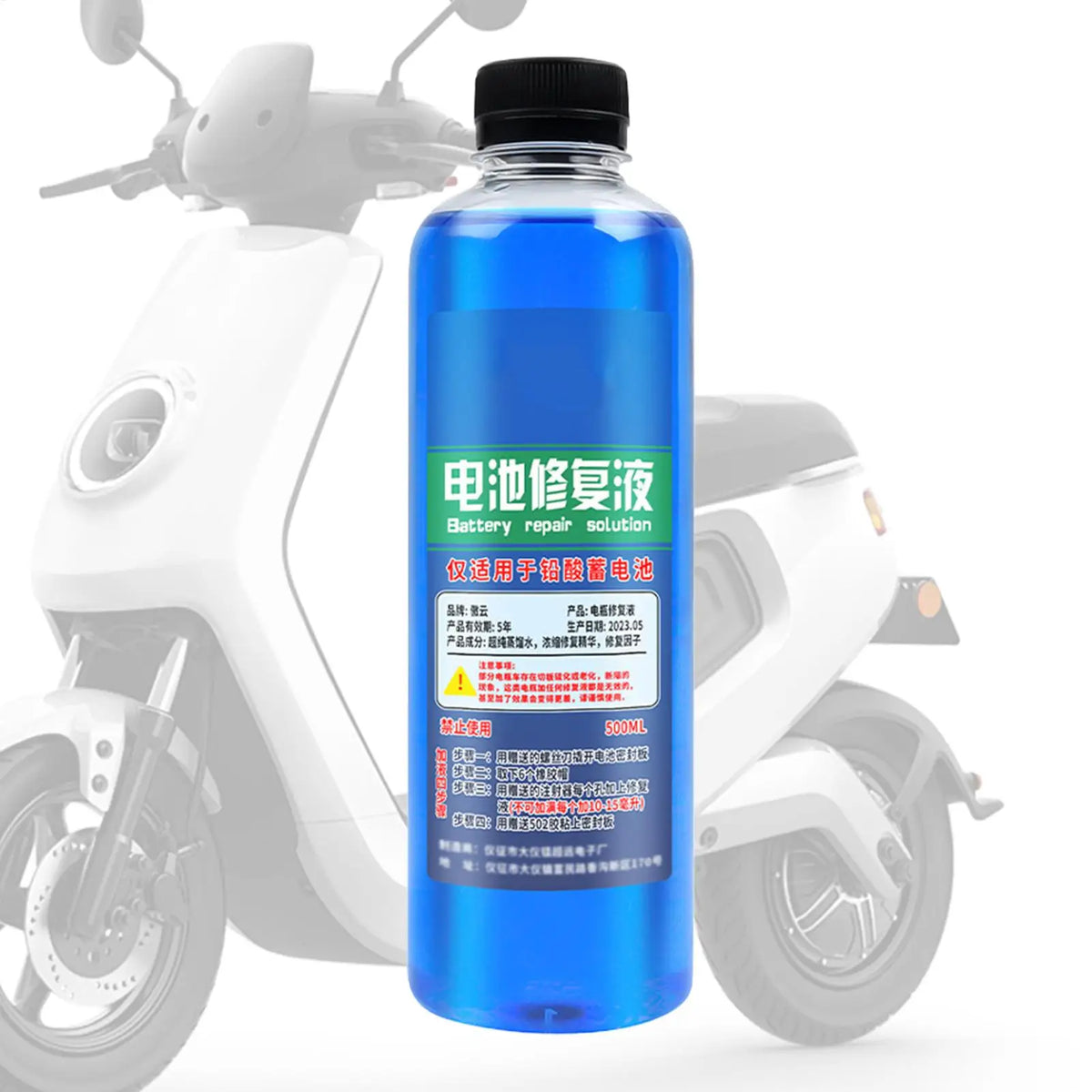 500ml Lead-Acid Battery Restore Fluid | Boost Battery Life