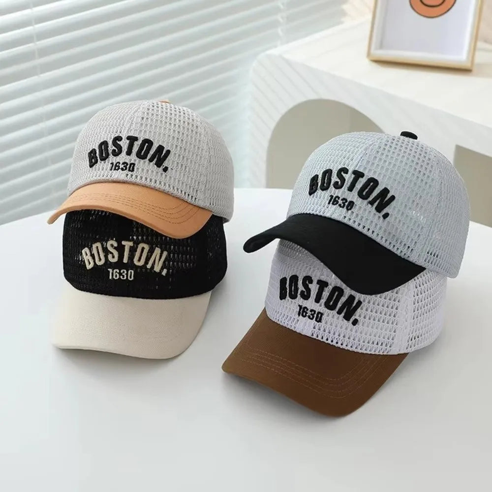 Toddler Baseball Cap – Breathable Mesh Sun Visor Hat for Kids