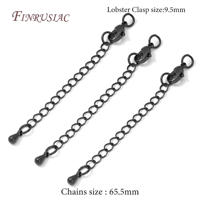 Gold Plated Lobster Clasp Extension Chain 66mm – DIY Jewelry