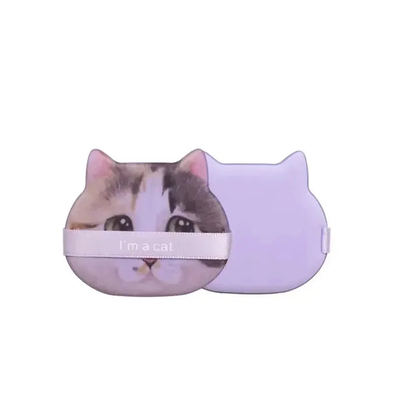 Cute Cat Air Cushion Powder Puff – Soft Makeup Sponge