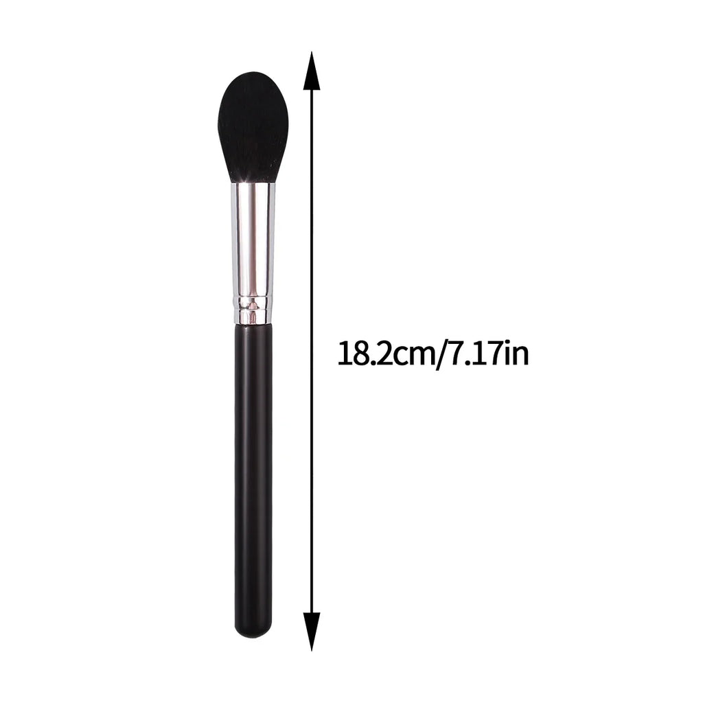 Flame Highlighter Makeup Brush – Soft Blush & Contour Brush