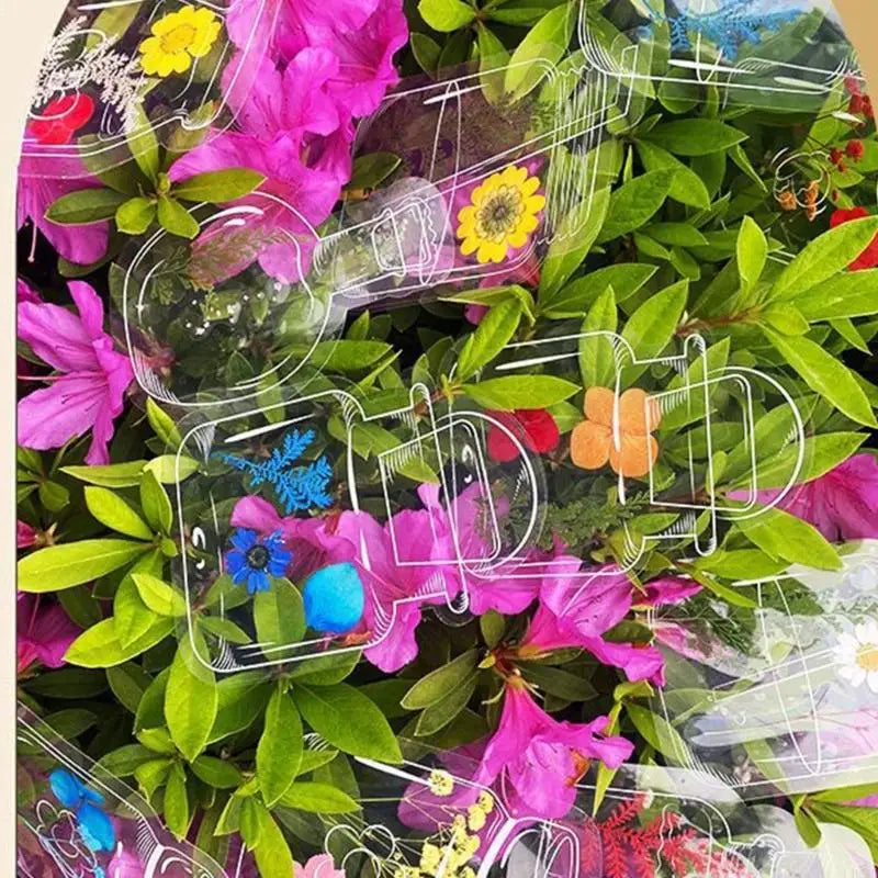 40-Pack Clear Plant Bookmarks – Waterproof Plastic Page Holders