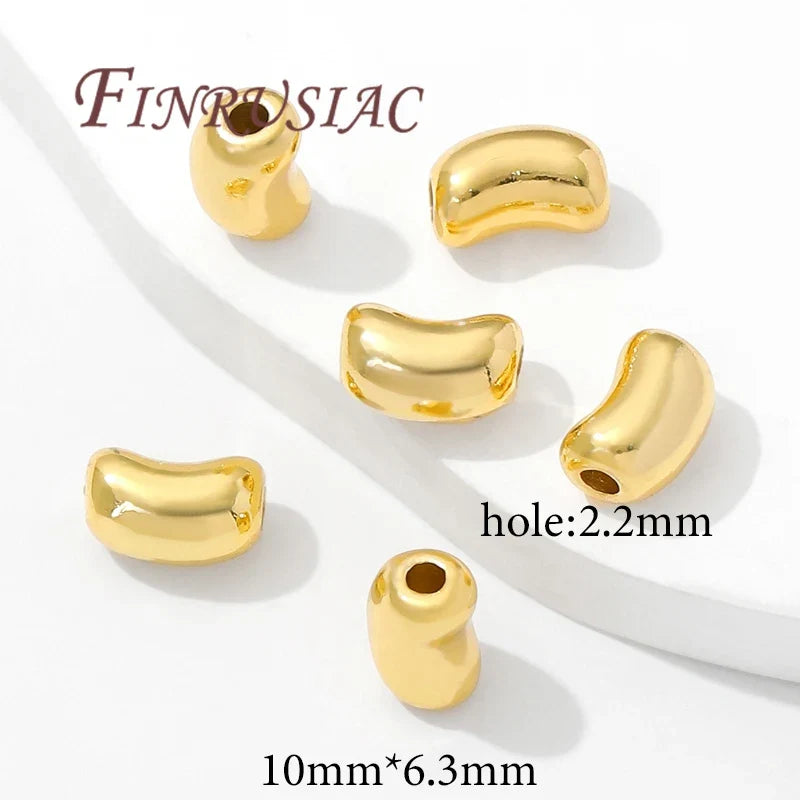 Baroque 18K Gold Plated Spacer Beads | DIY Jewelry Making