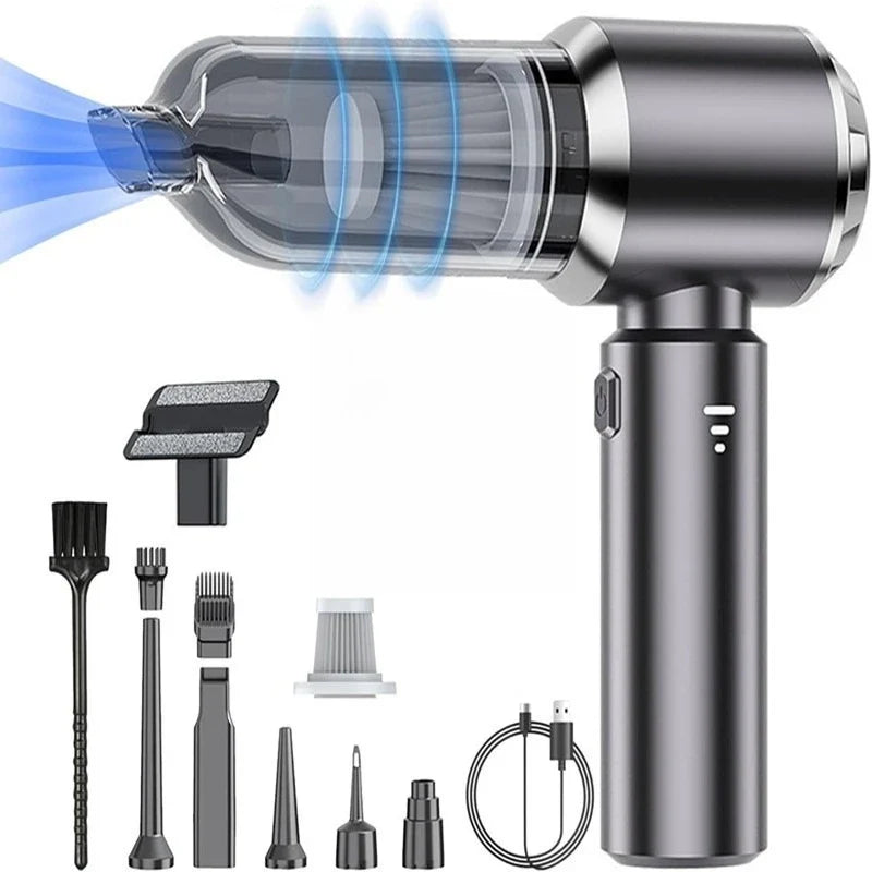 DUTRIEUX 60W Brushless Handheld Dust Blower & Mini Vacuum
