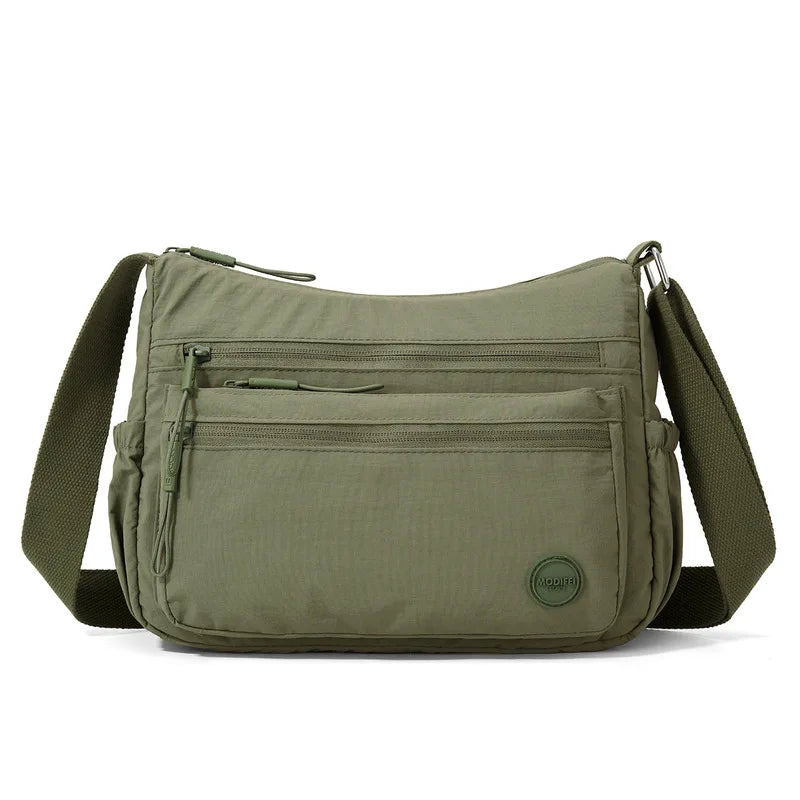 Nixie Oxford Canvas Crossbody Bag – Large Capacity Shoulder Bag