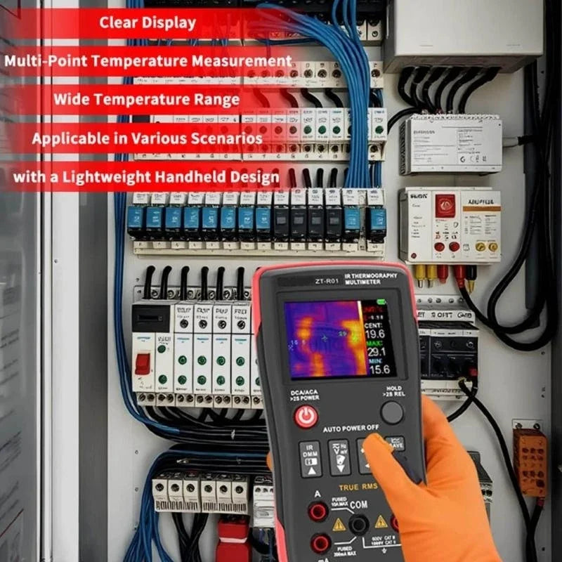 2-in-1 Thermal Imaging Camera & Multimeter H8WD