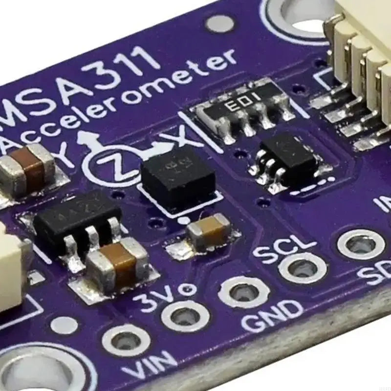 MSA311 I2C 14-Bit Triaxial Accelerometer Module ±2G–16G