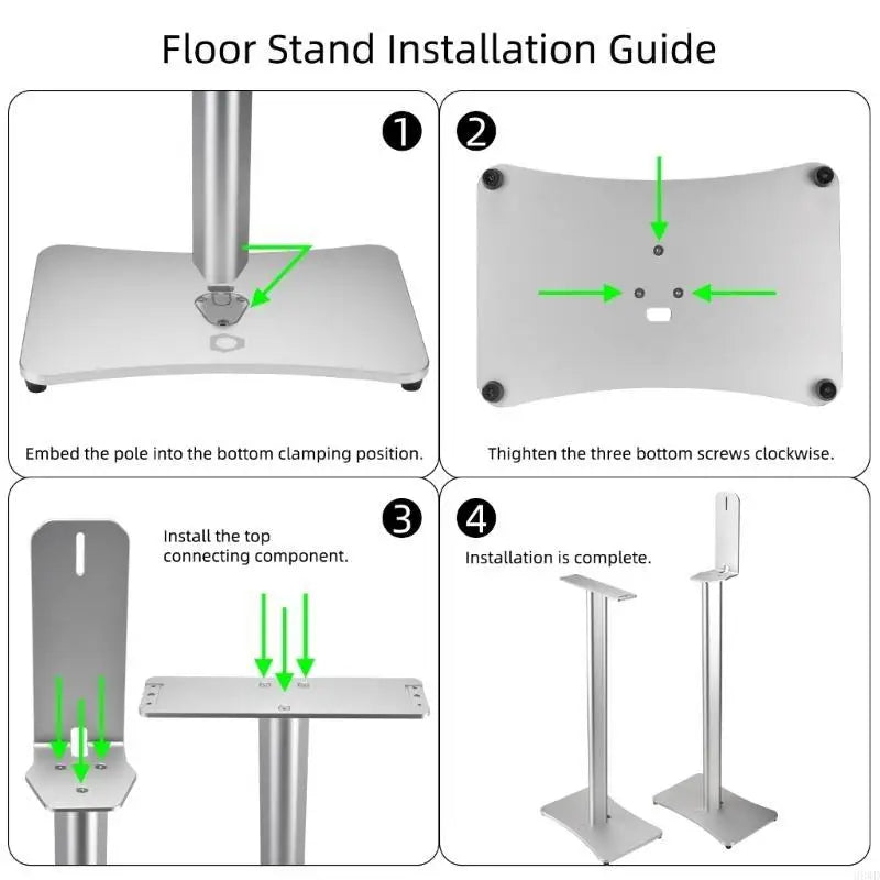 Speaker Floor Stand for HT-A9M2 / HT-A9 / SA-RRS5 Aluminum