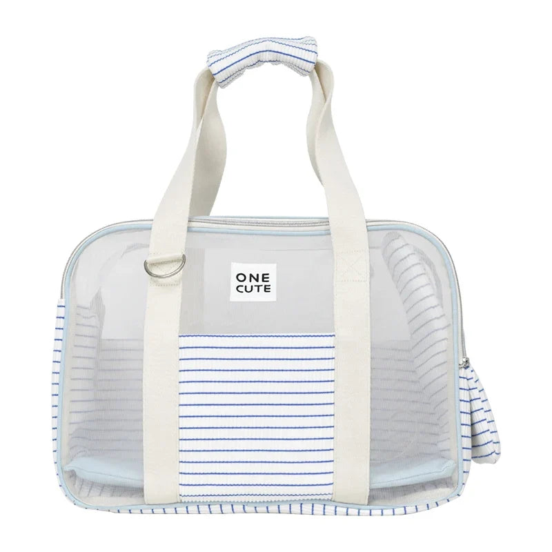 Transparent Window Pet Carrier Bag – Small Dogs & Cats Travel