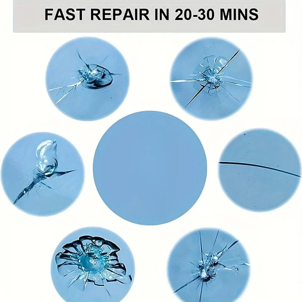 Windshield Crack & Scratch Repair Kit – Auto Glass Fluid
