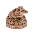 Feng Shui Money Frog Statue – Three-Legged Toad Figurine