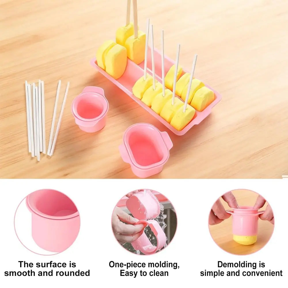 Cake Pop Mold Set with Acrylic Stand – Complete Baking Kit