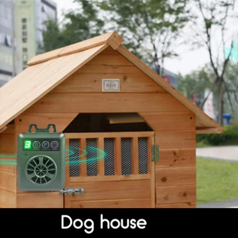 Ultrasonic Dog Bark Deterrent Device – Outdoor & Indoor
