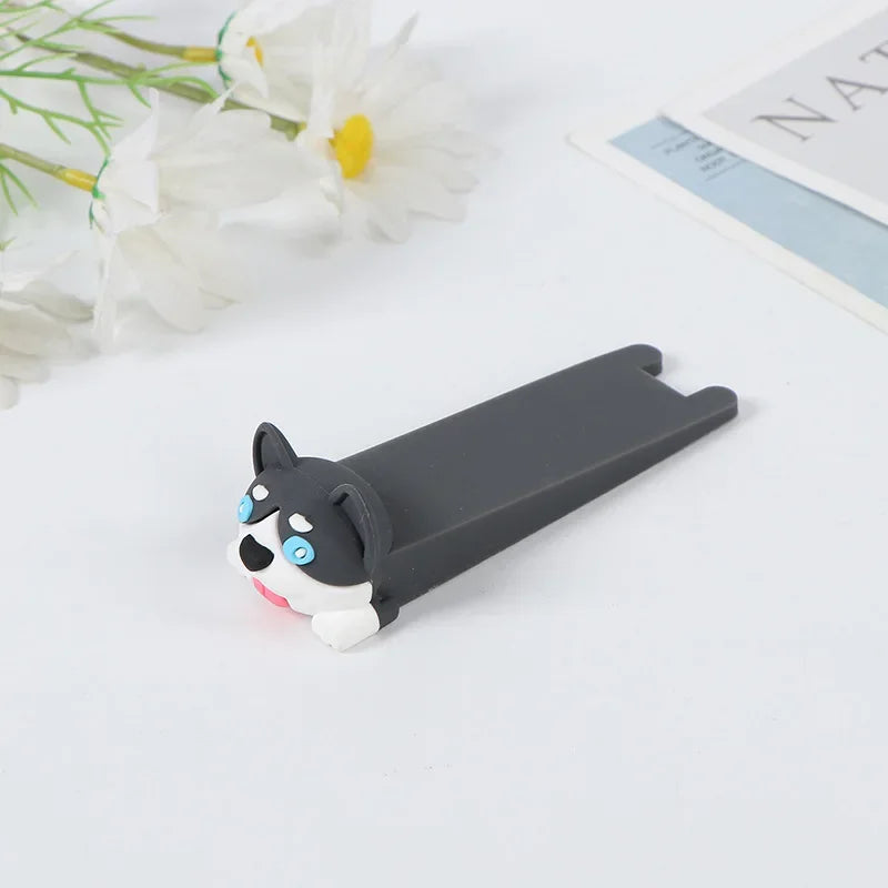 Floor Door Stopper – Anti-Slam PU Rubber Block, No-Drill
