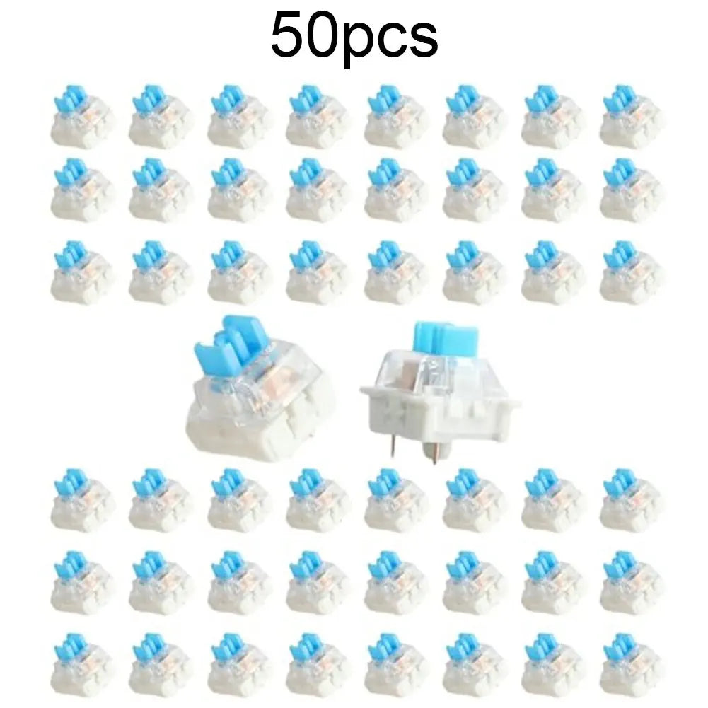 50-Pack 3-Pin Tactile Mechanical Keyboard Switches | MX-Style