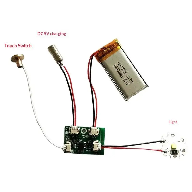 4Pcs LED Touch Switch Module 5V 2A – DIY Lighting PCB