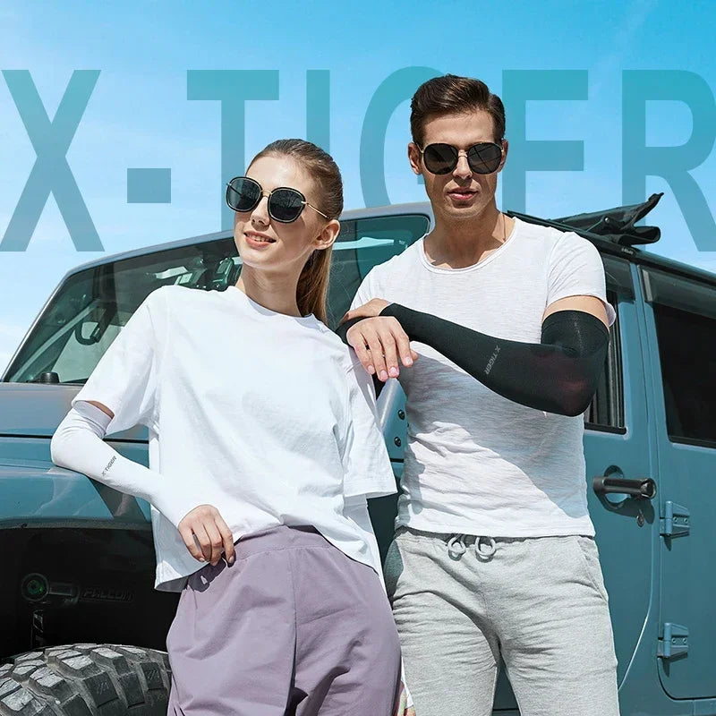 X-TIGER Ice Silk UV Protection Arm Sleeves | Cycling Summer