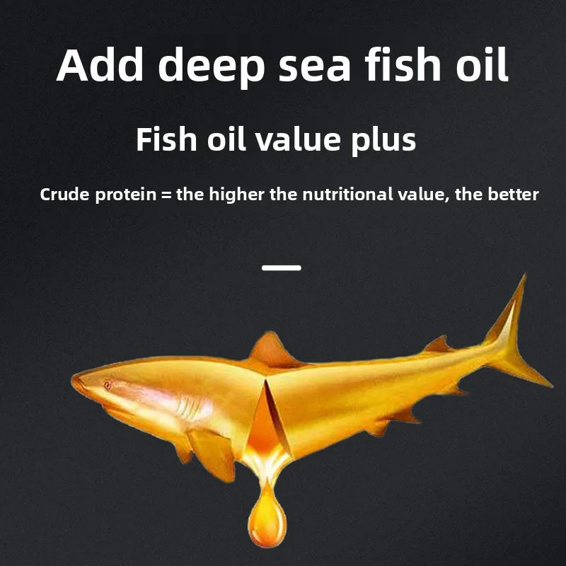 PENISON Oscar Fish Food Floating Pellets – High Protein Cichlid
