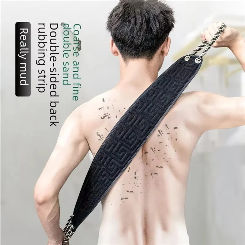 Double-Sided Exfoliating Back Scrub Towel | Extended Length
