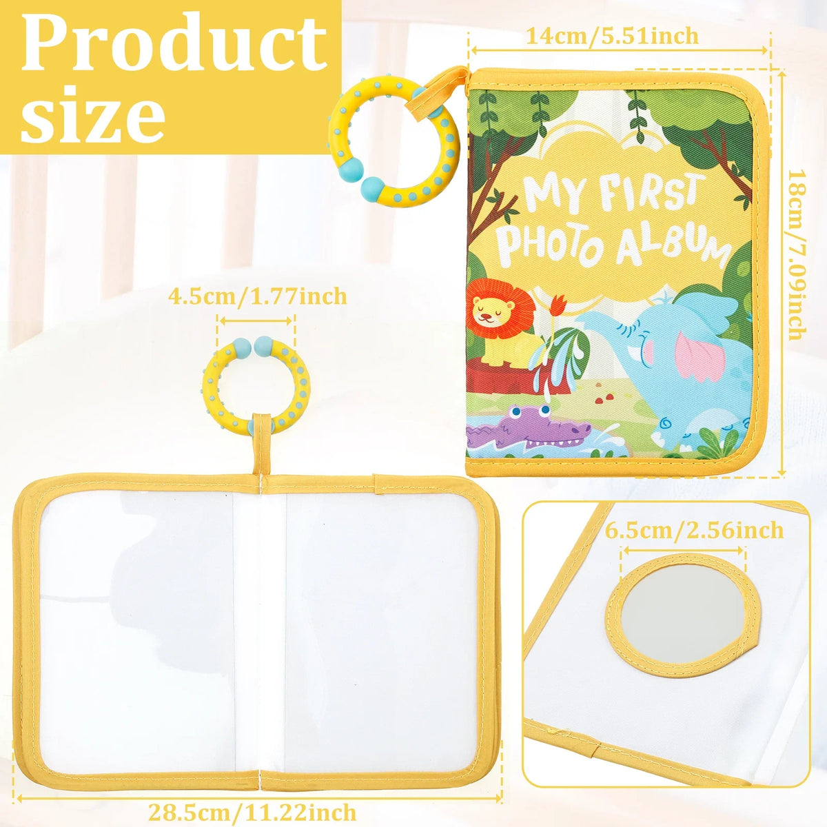 Soft Fabric Baby Photo Album – DIY Cloth Memory Keepsake