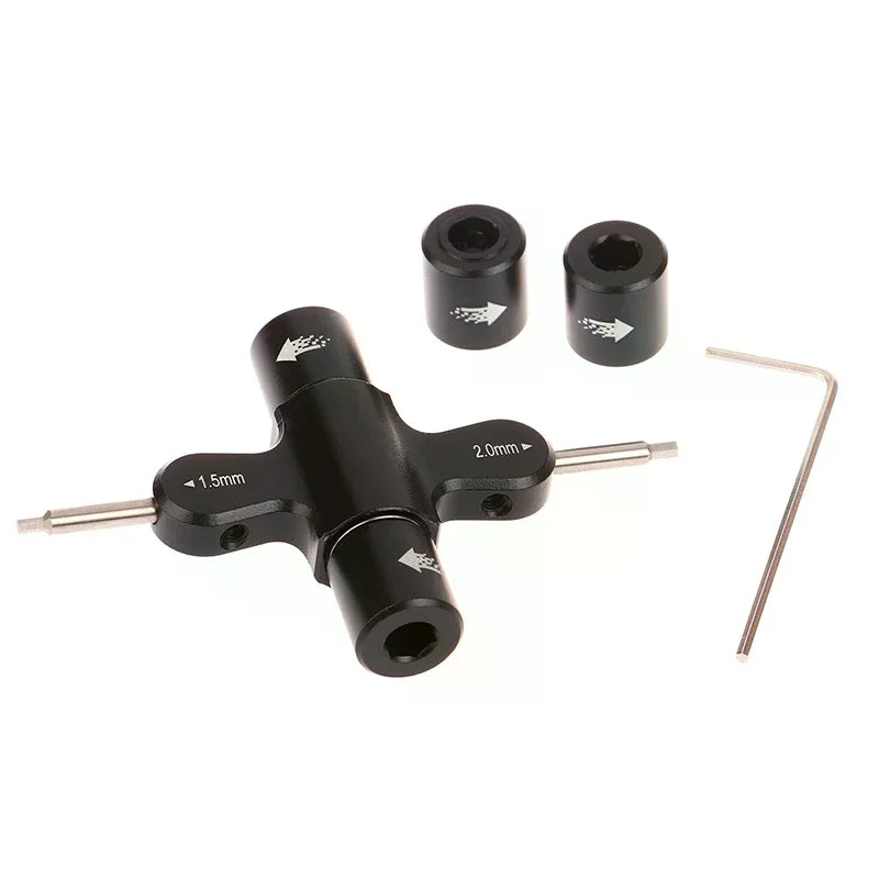 M3 M5 Quick-Release Ratchet Wrench Hex Set for FPV Drones