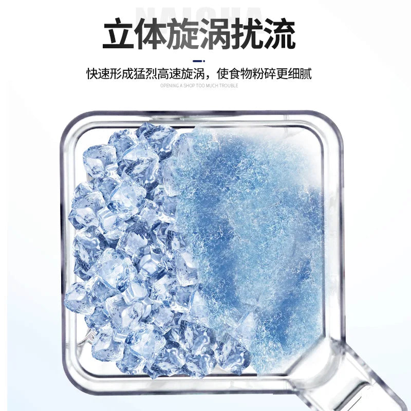DUTRIEUX 6-Blade Commercial Immersion Blender | Silent Ice Crusher