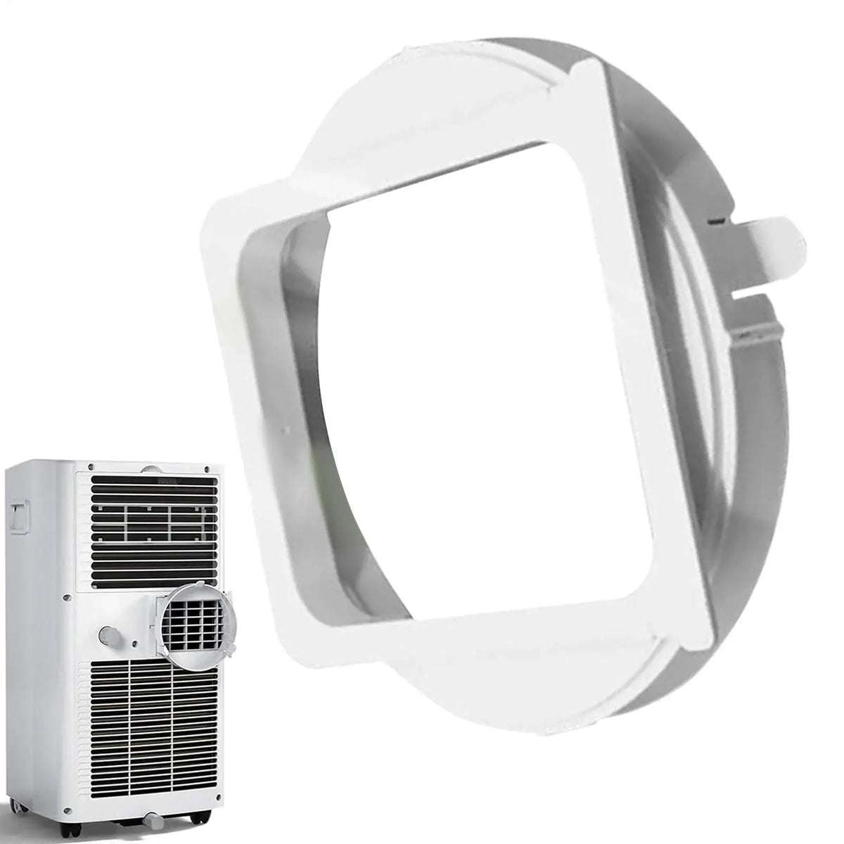 Portable AC Exhaust Hose Coupler & Duct Adapter – 5.9"