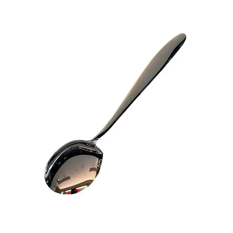 Large 304 Stainless Steel Rice Spoon – Ergonomic Serving Spoon