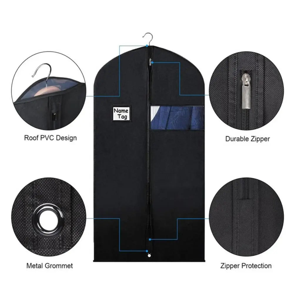 Dustproof Waterproof Hanging Garment Bags | Closet Organizer