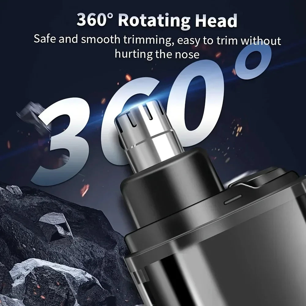 USB-C Rechargeable Nose & Ear Hair Trimmer for Men